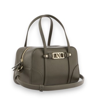 A|X Armani Exchange Borsa Boston verde