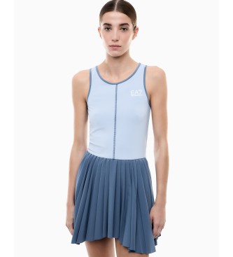 EA7 Tennis-Kleid blau