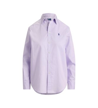 Polo Ralph Lauren Lilac Classic Fit cotton twill shirt