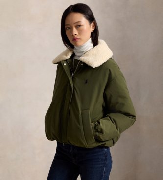 Polo Ralph Lauren Casaco acolchoado de penugem verde