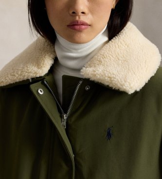 Polo Ralph Lauren Casaco acolchoado de penugem verde