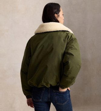 Polo Ralph Lauren Casaco acolchoado de penugem verde