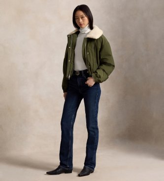 Polo Ralph Lauren Casaco acolchoado de penugem verde