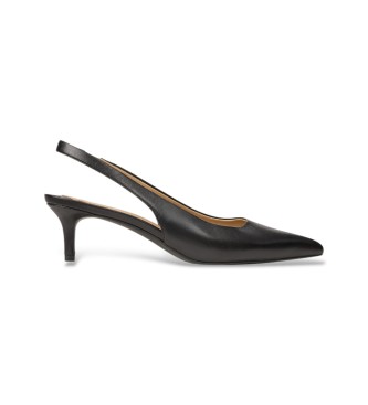 Lauren Ralph Lauren Escarpin Lolah II en cuir noir