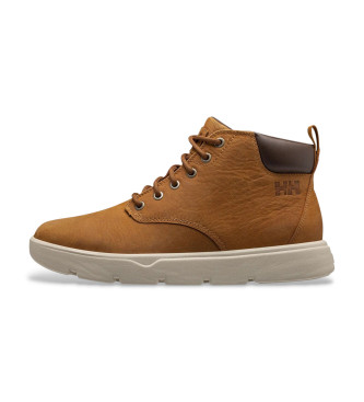 Helly Hansen Pinehurst Leather sko i honning og kaffebrun læder