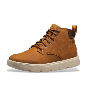 Helly Hansen Pinehurst Leather sko i honning og kaffebrun læder