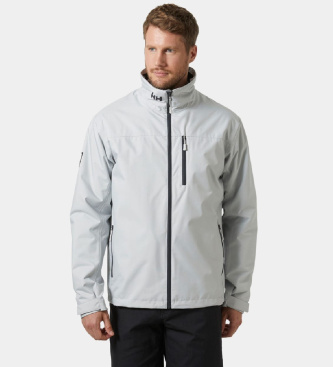 Helly Hansen Jadralna jakna Crew Midlayer 2.0, meglena siva