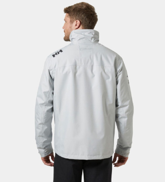 Helly Hansen Jadralna jakna Crew Midlayer 2.0, meglena siva