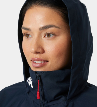 Helly Hansen Nautische jas Crew Hooded Midlayer 2.0 marineblauw