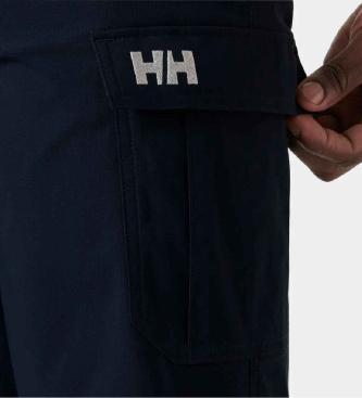 Helly Hansen Marinblå HH Quick Dry cargoshorts