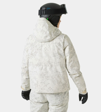 Helly Hansen Giacca Nora Short Puffy Ski bianca