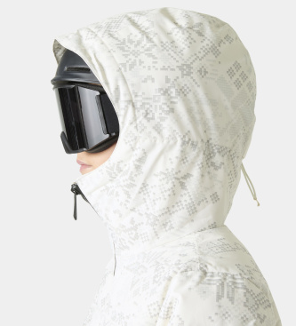 Helly Hansen Giacca Nora Short Puffy Ski bianca