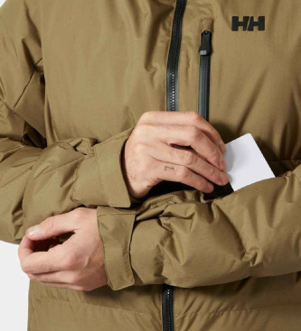 Helly Hansen Giacca da sci Kvitfjell Race Puffy marrone