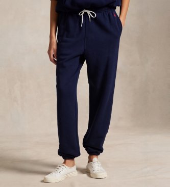 Polo Ralph Lauren Spodnie Lightweight Draw granatowe