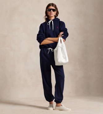 Polo Ralph Lauren Spodnie Lightweight Draw granatowe