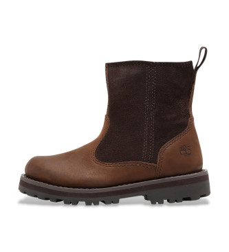 Timberland Stivali in pelle Courma Mid Warm marroni