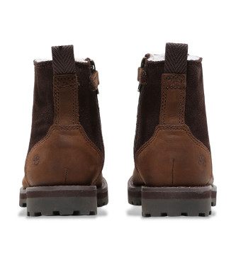 Timberland Stivali in pelle Courma Mid Warm marroni