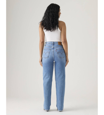 Levi's Jeans de Comprimento Total Ribcage azul