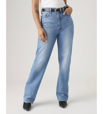 Levi's Jeans de Comprimento Total Ribcage azul