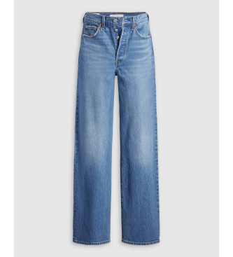 Levi's Jeans de Comprimento Total Ribcage azul