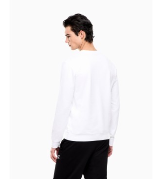 EA7 White Core Identity Sweatshirt