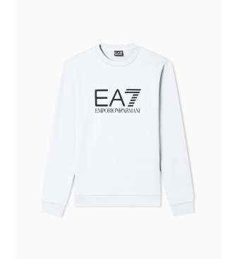 EA7 White Core Identity Sweatshirt