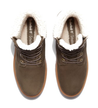 Timberland Usnjeni škornji Stone Street rjavi