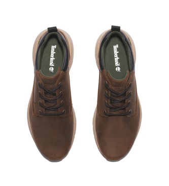 Timberland Chaussures en cuir à tige basse avec lacets Killington Trekker marron