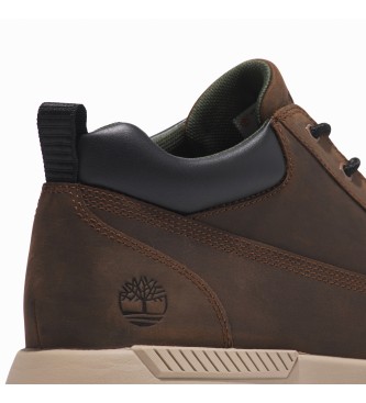 Timberland Chaussures en cuir à tige basse avec lacets Killington Trekker marron