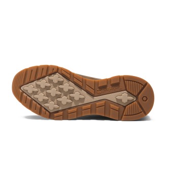 Timberland Chaussures en cuir à tige basse avec lacets Killington Trekker marron