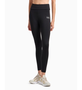 EA7 Legginsy Dynamic Athlete w kolorze czarnym