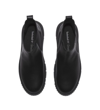 Timberland Stivaletti in pelle a mezza gamba Chelsea Field nero