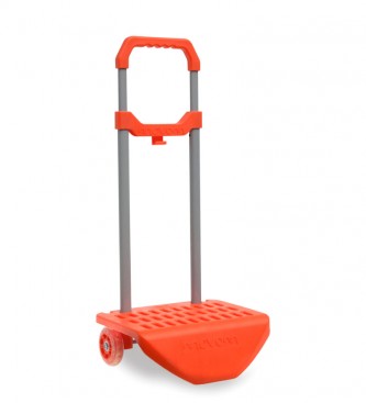 Movom Movom pomarańczowy wózek szkolny -56x29x23cm-. 