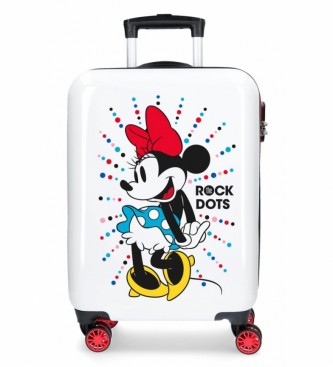 Joumma Bags Mickey Magic valigia rigida cabina rigida a puntini -36x55x55x20cm-