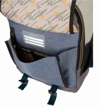 Adept Adept Camper sac  dos pour ordinateur 13,3 pouces adaptable  un trolley -32x44x16cm- Vert
