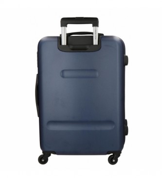 Roll Road Flex Flex Grande valise rectangulaire Bleu marine