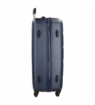 Roll Road Flex Flex Grande valise rectangulaire Bleu marine