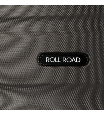Roll Road Conjunto de caixas de 55-64-75 cm Flex Anthracite de face dura