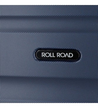 Roll Road Conjunto de malas Flex Flex Flex Flex de 55-64-75 cm Azul Marinho