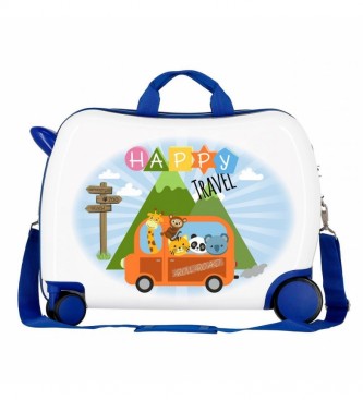 Roll Road Little Me Happy 2 wheeled multidirectional ride-on suitcase