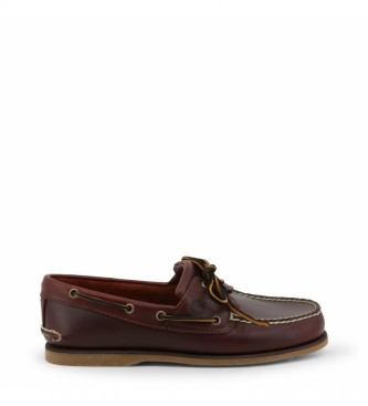 Timberland CLASSICBOAT marron Mocassins en cuir