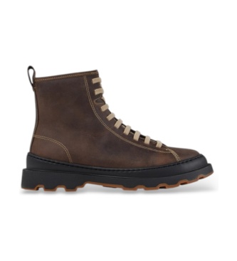 Camper Støvletter i læder Brutus+ beige