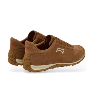 Camper Sapatilhas de pele Drift Walk castanho