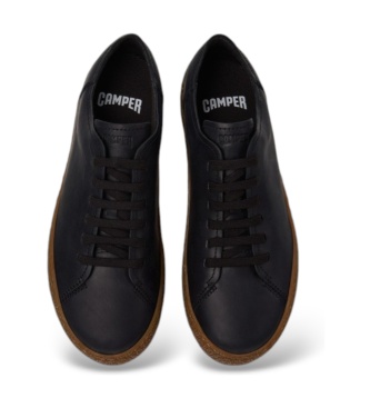 Camper Sapatilhas de pele Peu Terreno pretas