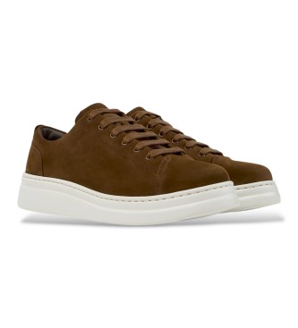 Camper Runner Up brown leather sneakers