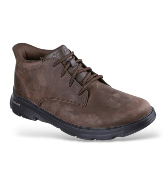 Skechers Slip-Ins støvler Relaxed Fit: Arch Fit Garza - Ridley brun