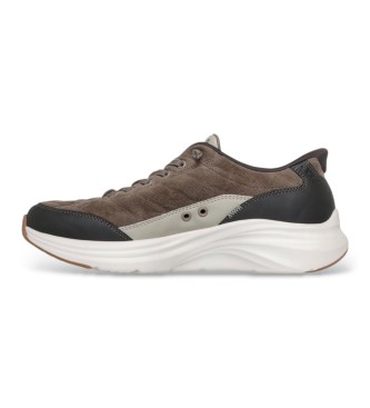 Skechers Slip-Ins: Contour Foam - Cozy Fit Cordelux marrone verdastro