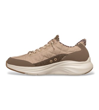 Skechers Slip-Ins Sneaker: Contour Foam - Cozy Fit Leopard Dream braun