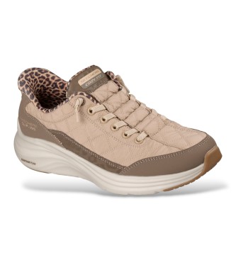 Skechers Slip-Ins Sneaker: Contour Foam - Cozy Fit Leopard Dream braun