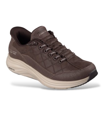 Skechers Slip-Ins Sneaker: Contour Foam - Cozy Fit Natural Ease braun
